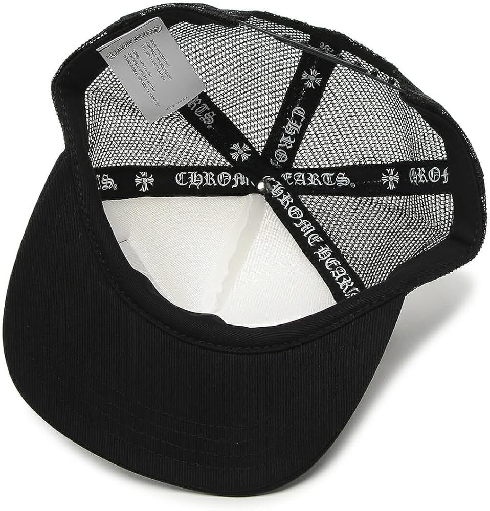 Amazon.co.jp: [クロムハーツ] 帽子 メッシュキャップ ブラック メンズ